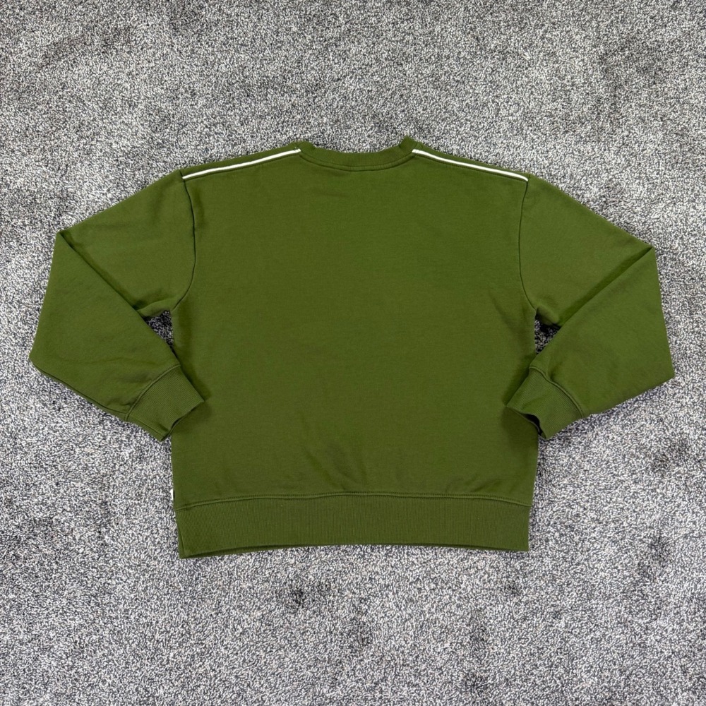 Cotopaxi Do Good Crewneck Sweatshirt Men Large Olive Green Organic Cotton Fleece - Picture 3 of 12